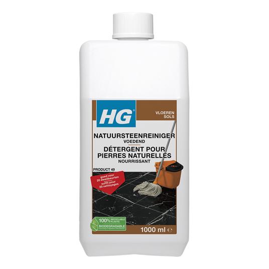 HG natuursteen reiniger voedend 1Ltr   49