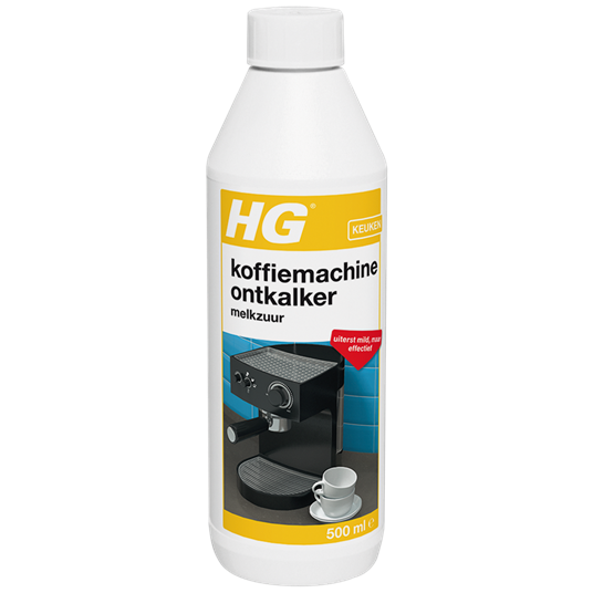 HG ontkalker voor espresso- & padkoffiemachine melkzuur  500ml.