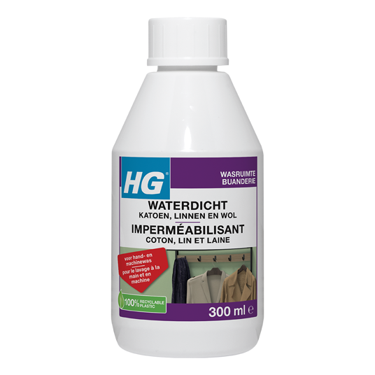 HG waterdicht voor katoen,linnen,wol en gemengde textielsoorten 300ml