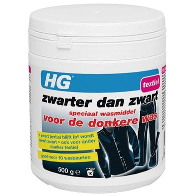 HG zwarter dan zwart  wasmiddel 500gr