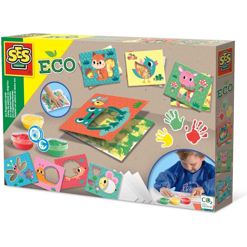SES Eco Vingerverf Kaarten