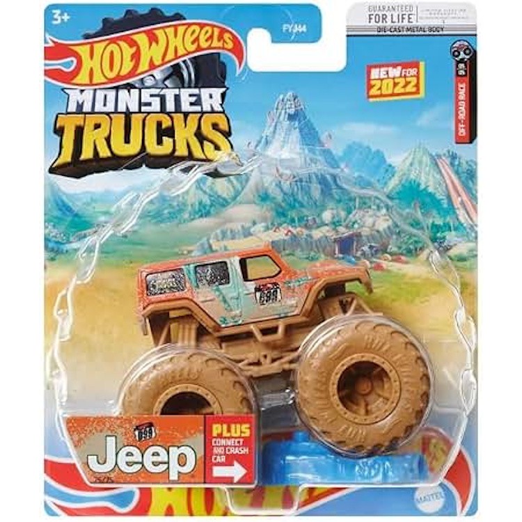 Hot Wheels Monster Trucks  1:64 Jeep