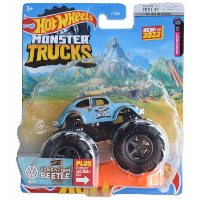Hot Wheels Monster Trucks  1:64 volkswagen beetle