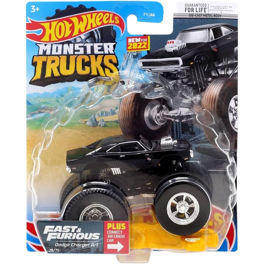 Hot Wheels Monster Trucks  1:64 Fast Furious