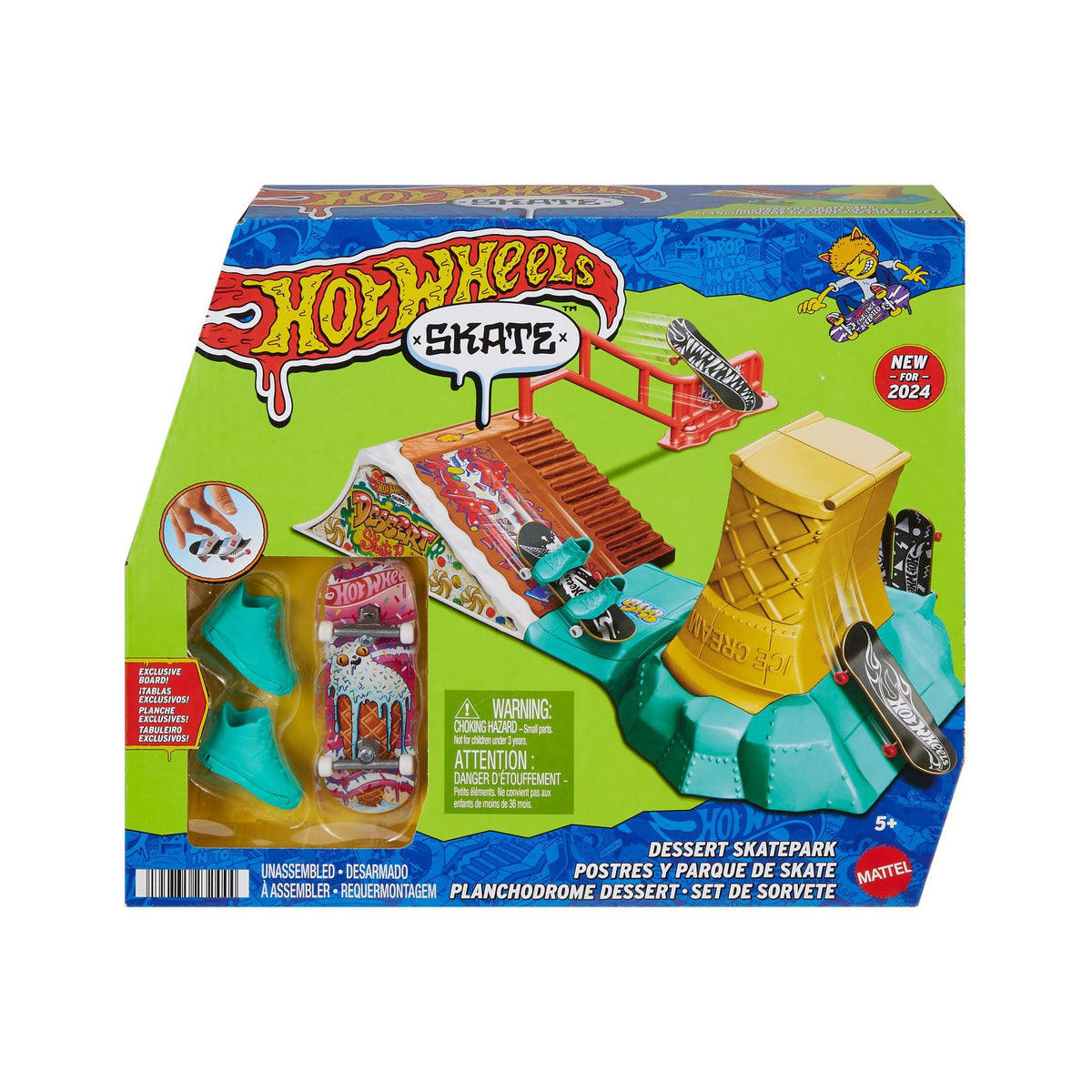 Hot Wheels Skate - Skate Dessert Park Speelset