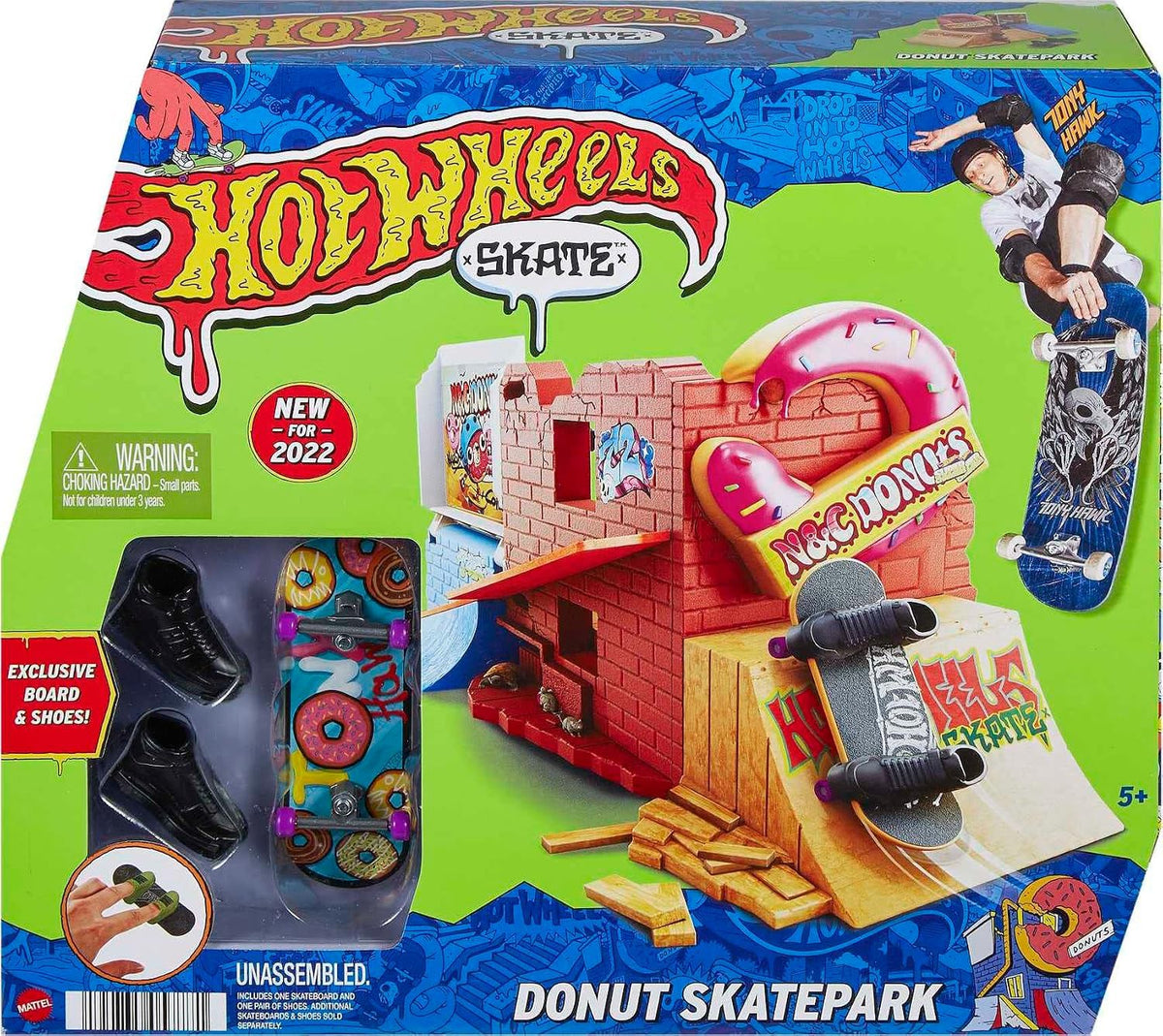 Hot Wheels Skate - Skate Donut Park Speelset