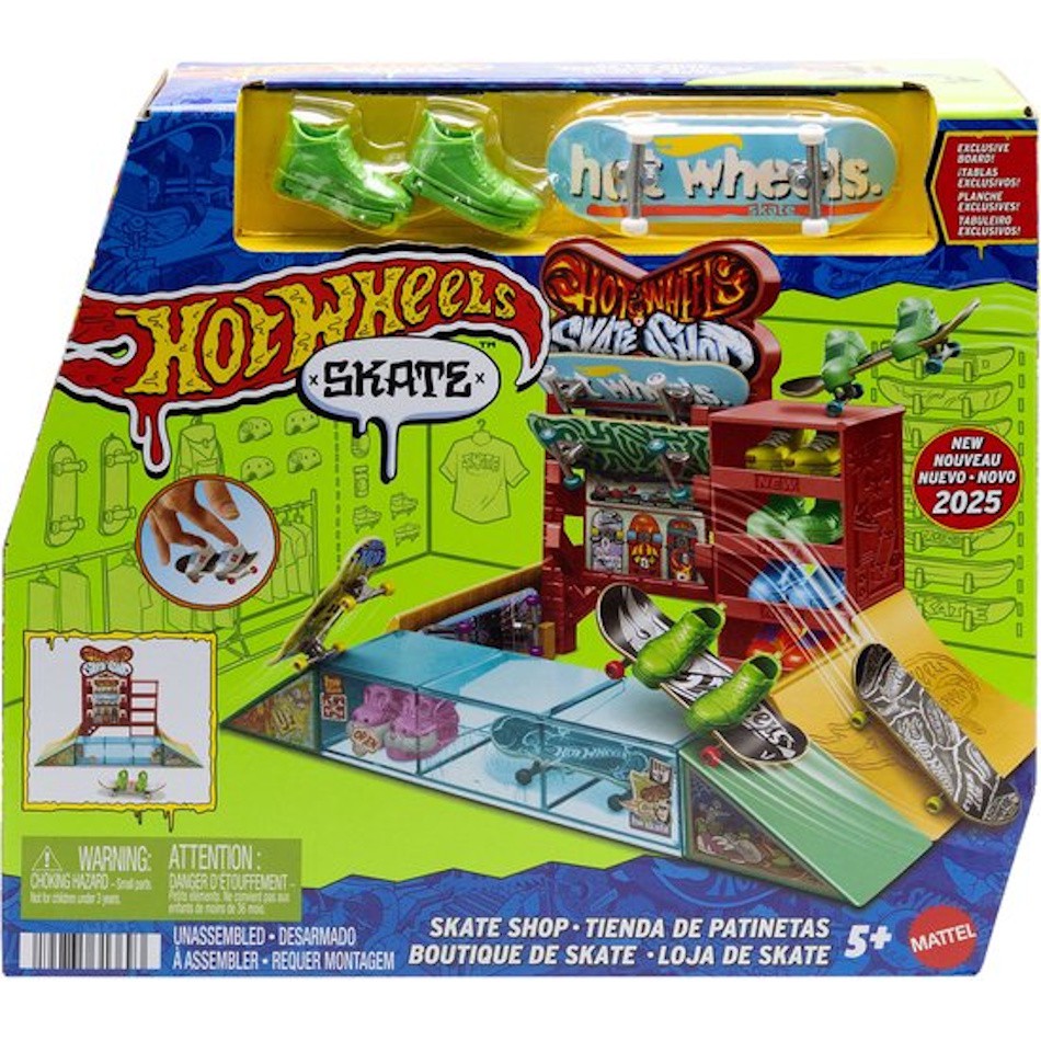Hot Wheels Skate - Skate Shop Speelset