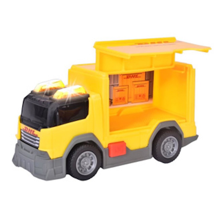 DHL Bezorgtruck Licht+geluid Dickie 2