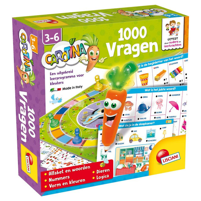 Carotina sprekende pen 1000 vragen quiz 3+