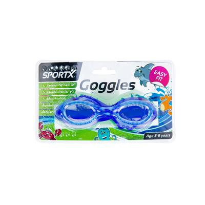 SPORTX KIDS CHLOORBRI PVC frameL ****3 tot 8 jaar.blauw