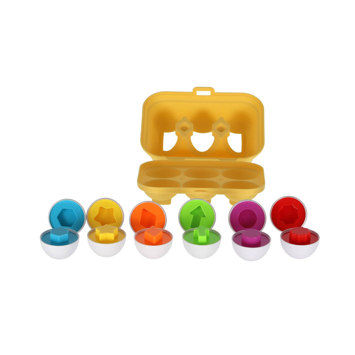 Jipy discover 6 vormen eieren in doos 3