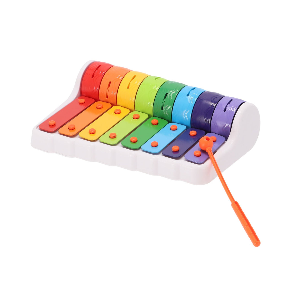 Jipy discover xylofoon met rollers gekleurd 2