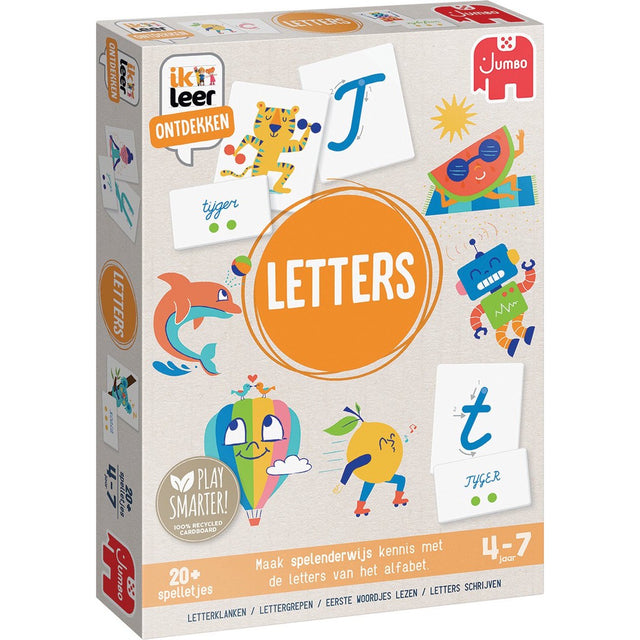 Jumbo - Ik leer ontdekken - Letters - Educatief spel - Vanaf 4 jaar