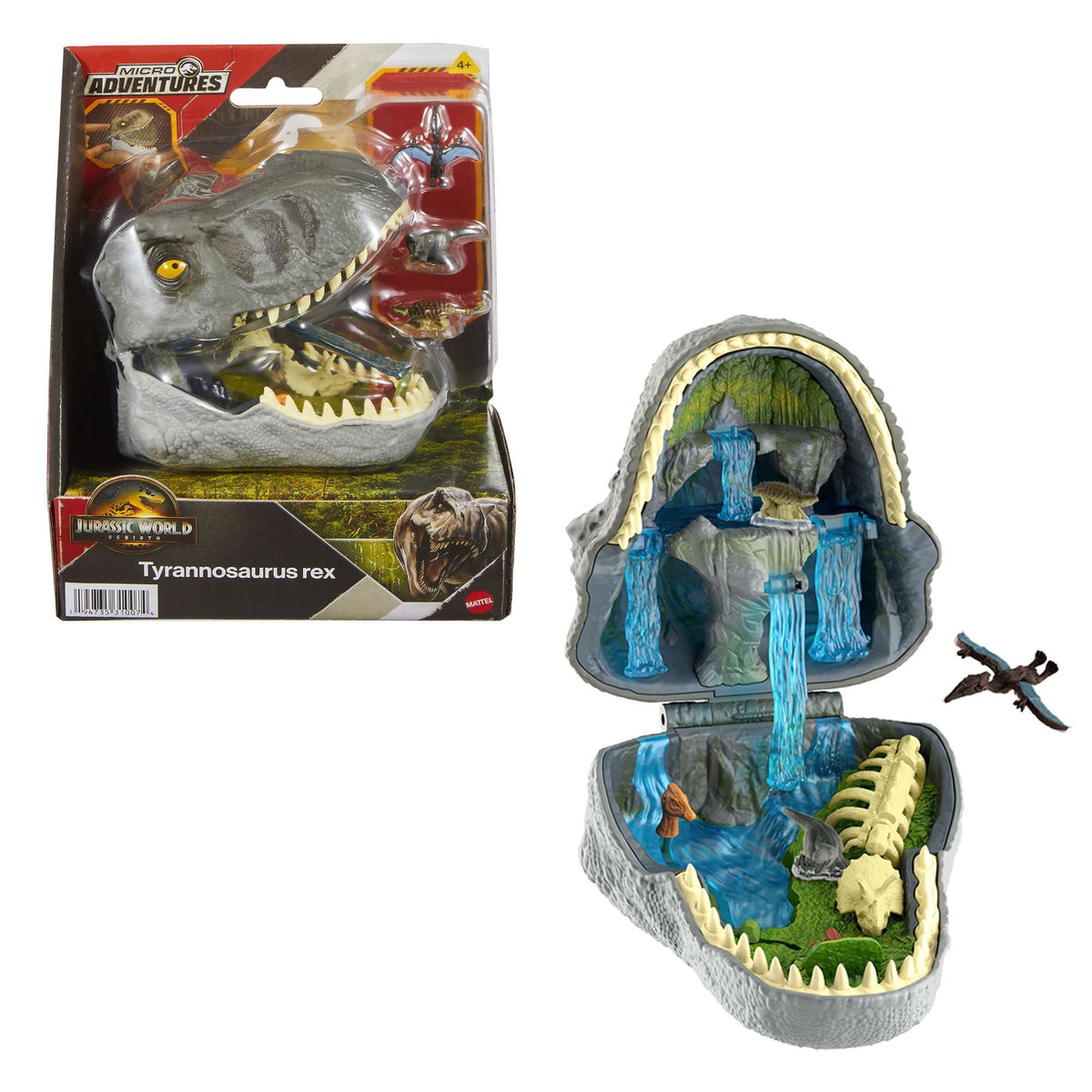 Jurassic world micro adventure  tyrannosaurus rex  speelset