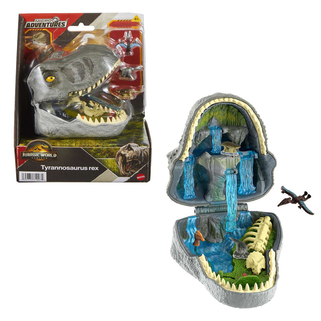 Jurassic world micro adventure  tyrannosaurus rex  speelset