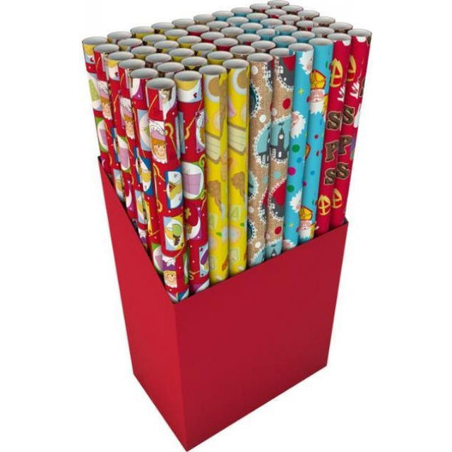 Kadopapier Sinterklaas 200x70cm