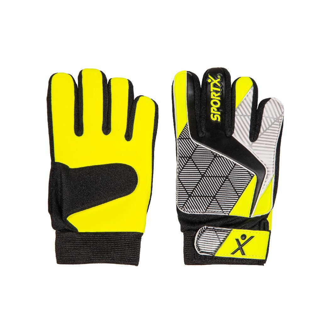 SPORTX KEEPERSHANDSCHOENEN MAAT 6 GEEL 2