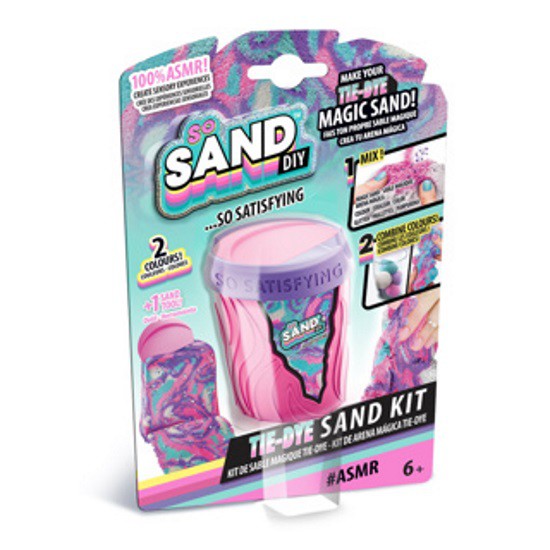 So Sand Scented Sand 1-Pack rose met paars deksel
