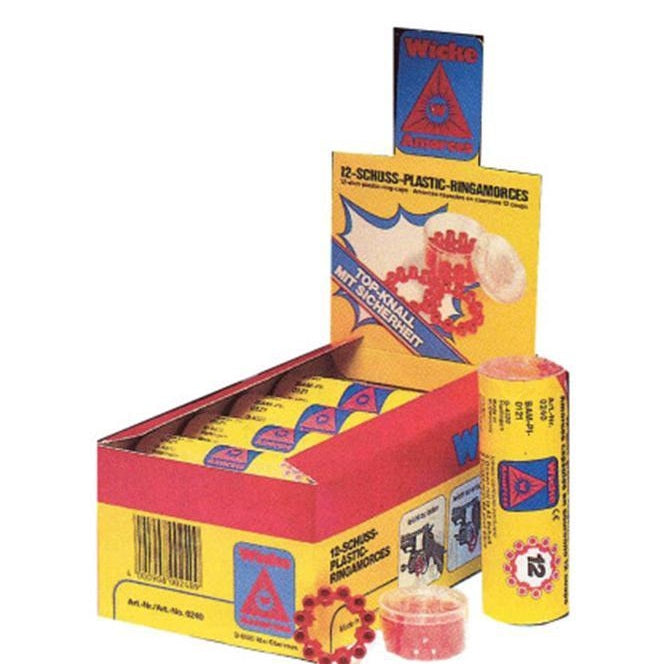Klappertjes 12 schots 5 rolletjes á 48 stuks