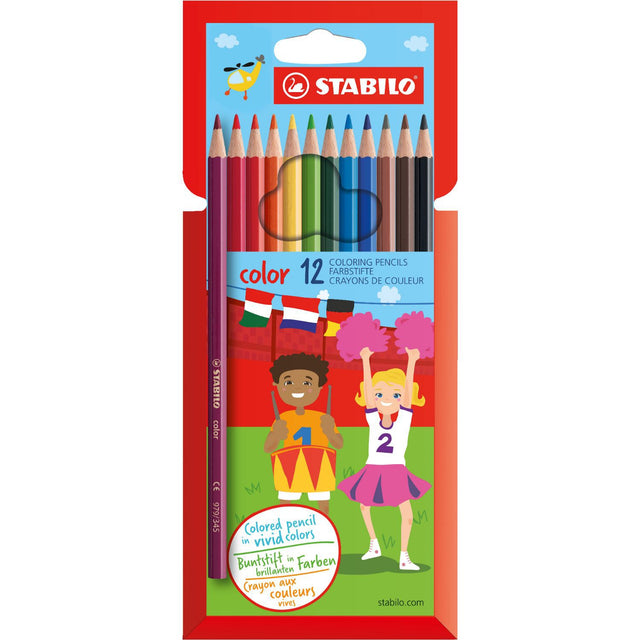 Stabilo Color Kleurpotloden12 Stuks