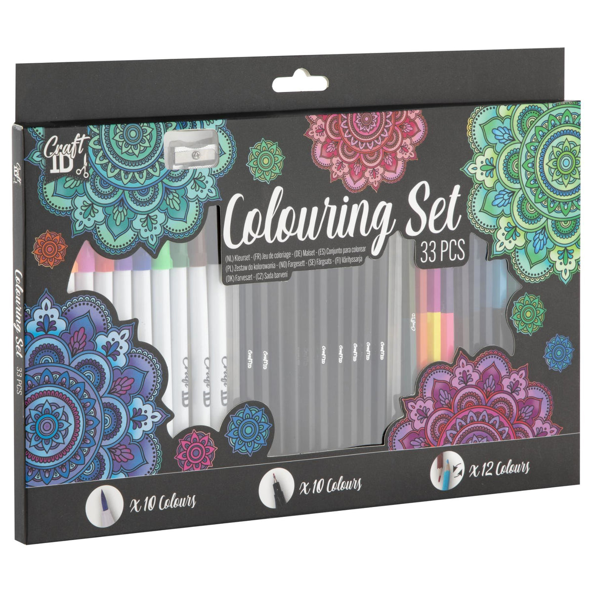 Kleurset proffesioneel compleet 33 pcs 37,5x24 cm