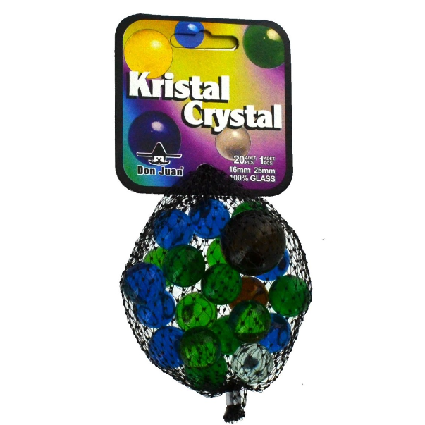 KNIKKERS 20+1 Kristal