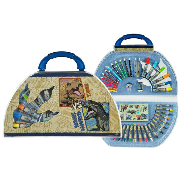 Jurassic World dino  KLEURKOFFER 51-DELIG