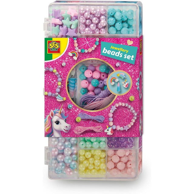 SES kralen Unicorn - - Sieraden maken - Incl. Opbergdoos