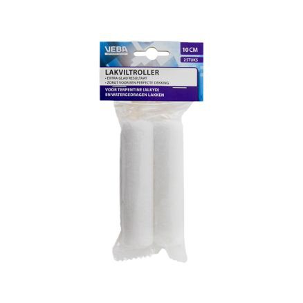 VEBA Verfrol lakvilt 10CM per 2 stuks