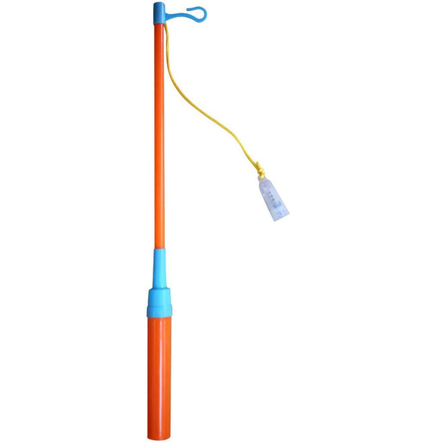 LAMPIONSTOKJE LED LICHT ORANJE-BLAUW