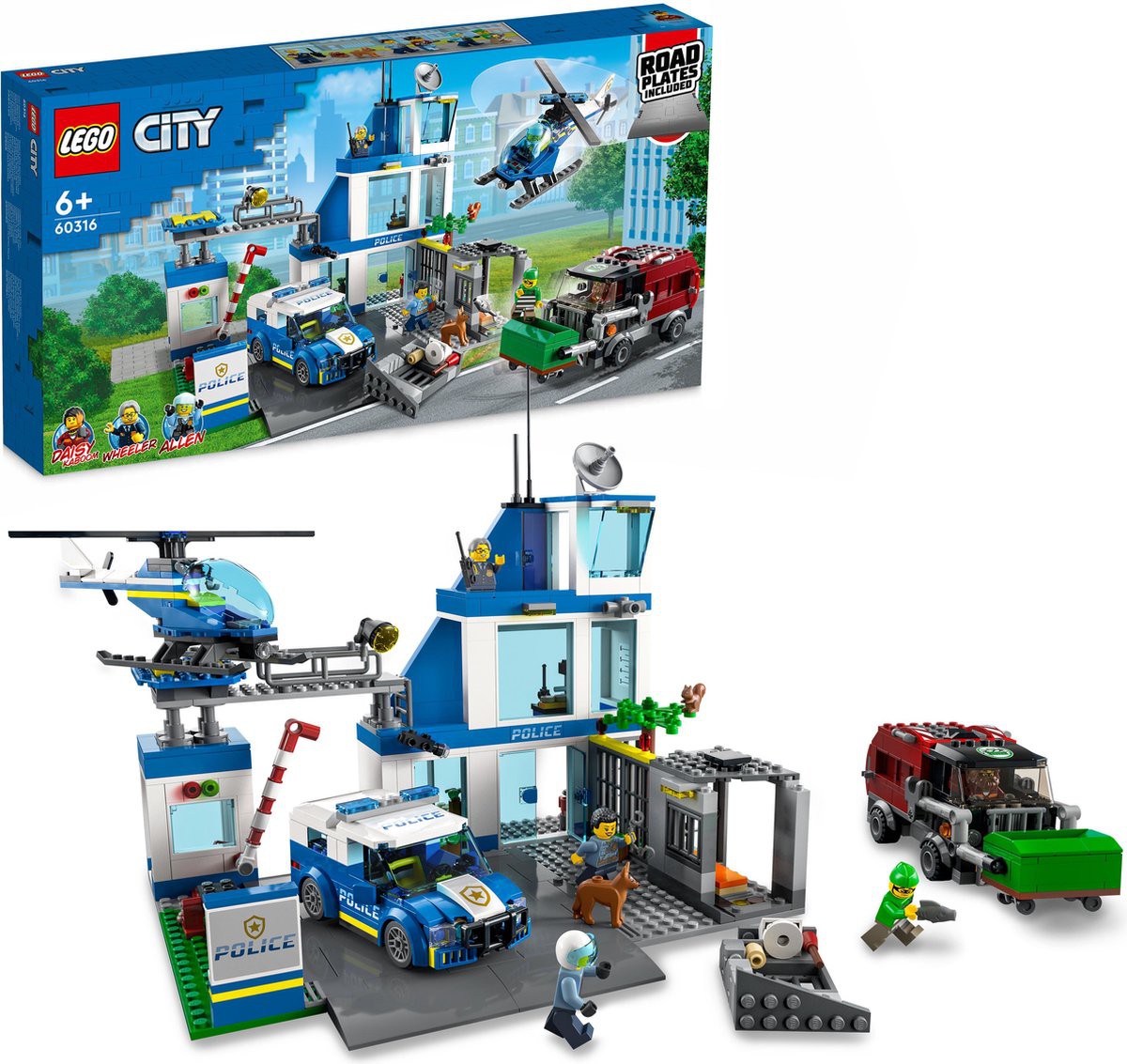 LEGO CITY 60316 POLITIEBUREAU