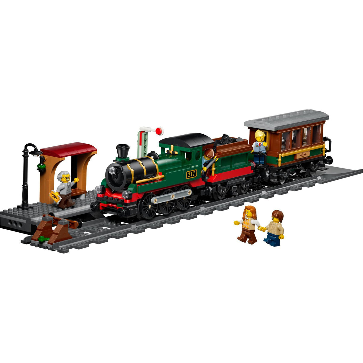 LEGO 60511 City Trains Vintage Stoomtrein 2
