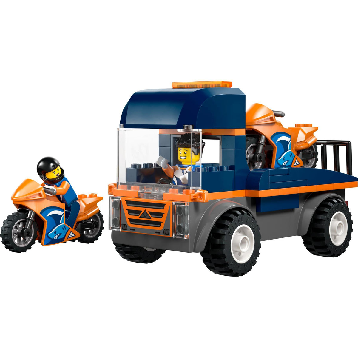 LEGO City Great Vehicles 60491 Transportwagen Voor Motoren 2