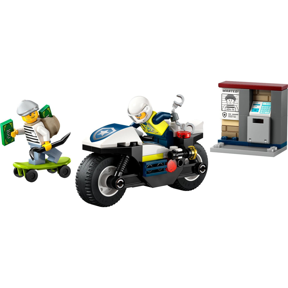 LEGO 60455 City Police Achtervolging Op Politiemotor 2