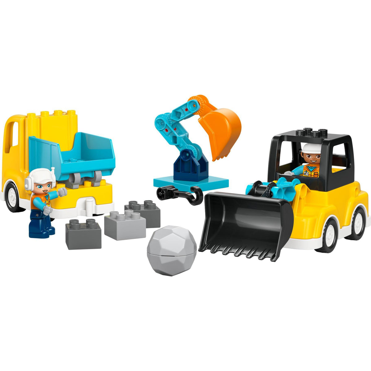 LEGO Duplo Town 10475 3In1 Bouwvoertuigen 2