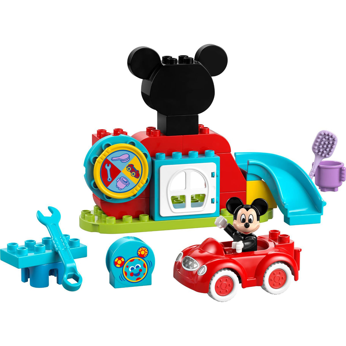 LEGO 10454 Duplo Disney Mickey Mouse clubhuis en auto 2