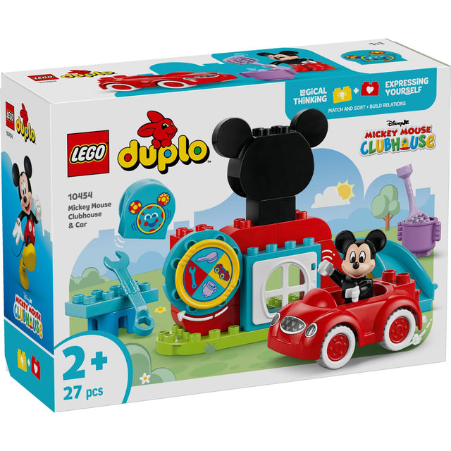 LEGO 10454 Duplo Disney Mickey Mouse clubhuis en auto