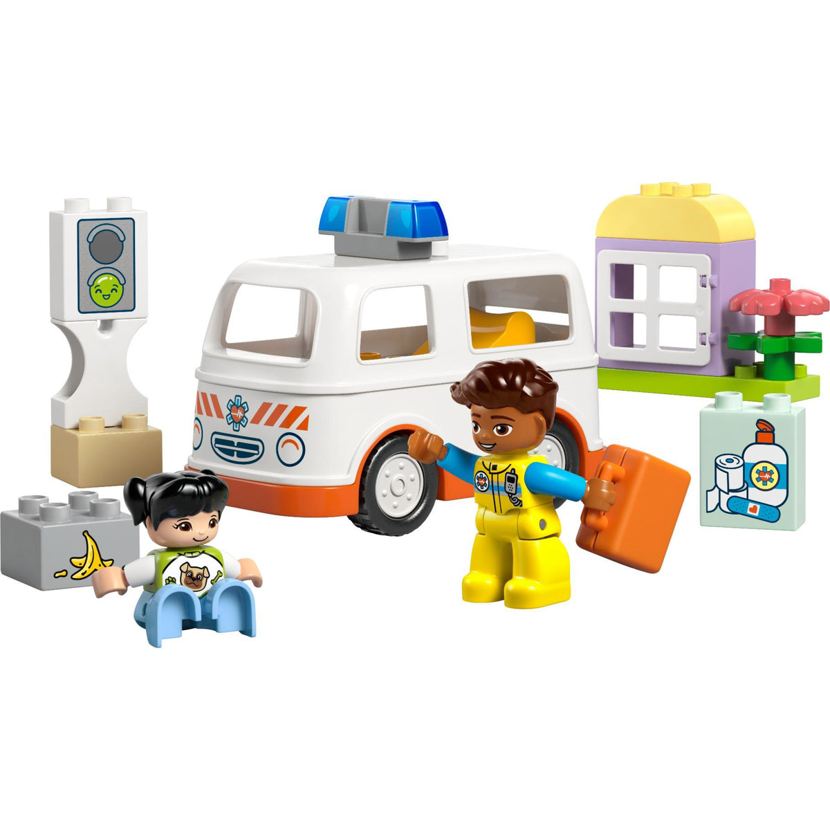 LEGO 10447 DUPLO Ambulance met chauffeur 2