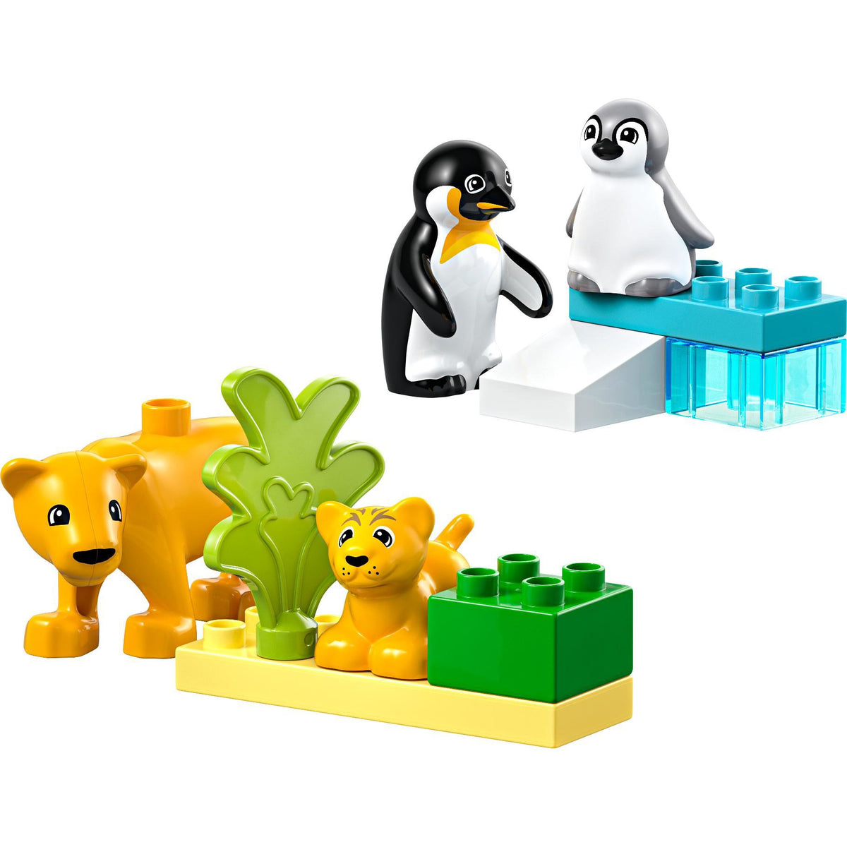 LEGO 10442 DUPLO Families van wilde dieren: pinguïns en leeuwen 2