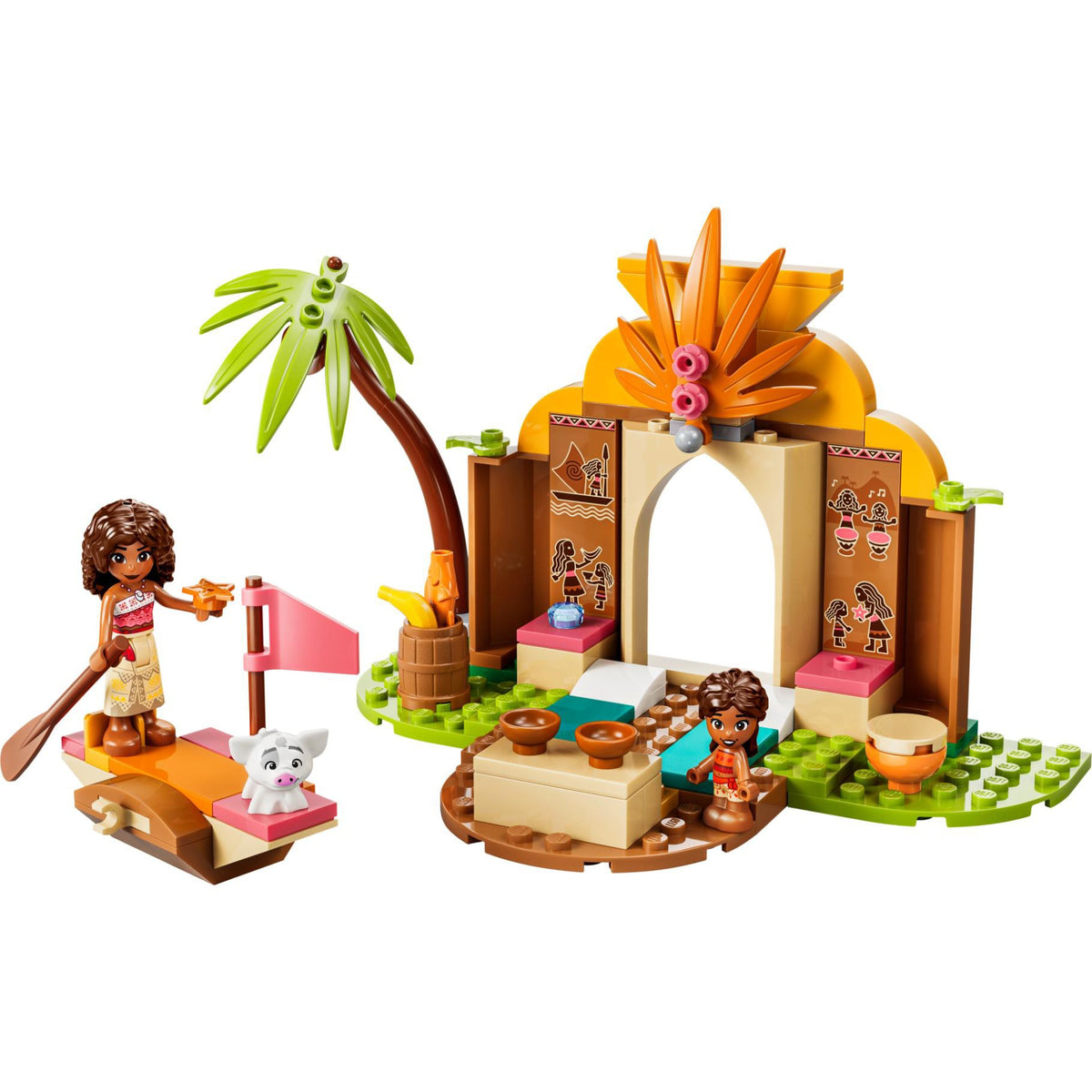 LEGO 43282 Disney Princess Dorpshuis En Boot 2