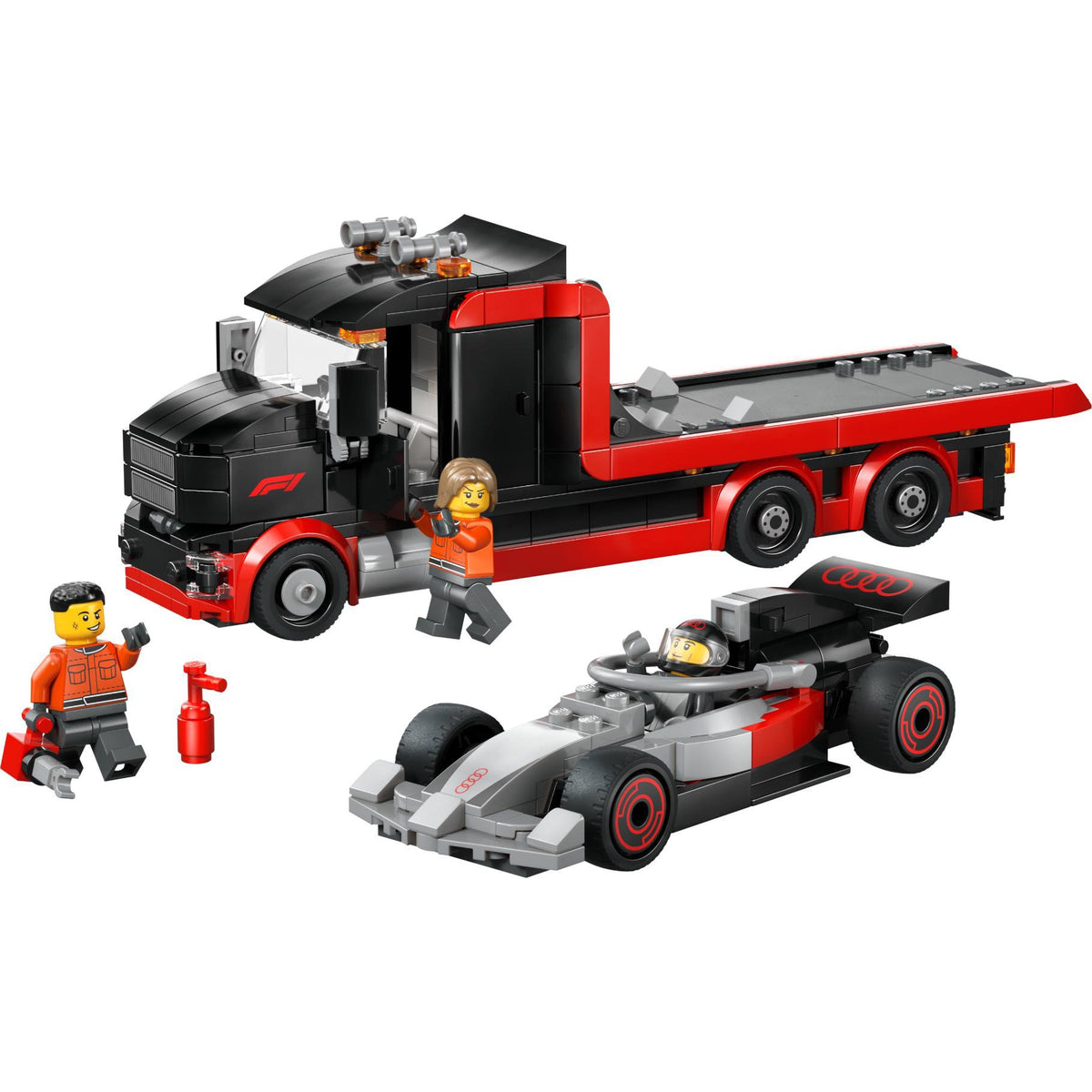 LEGO 60493 City F1® displaytruck met Audi F1® racewagen 2