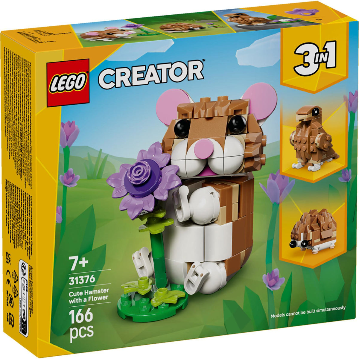 LEGO 31376 Lego Creator Schattige Hamster Met Bloem