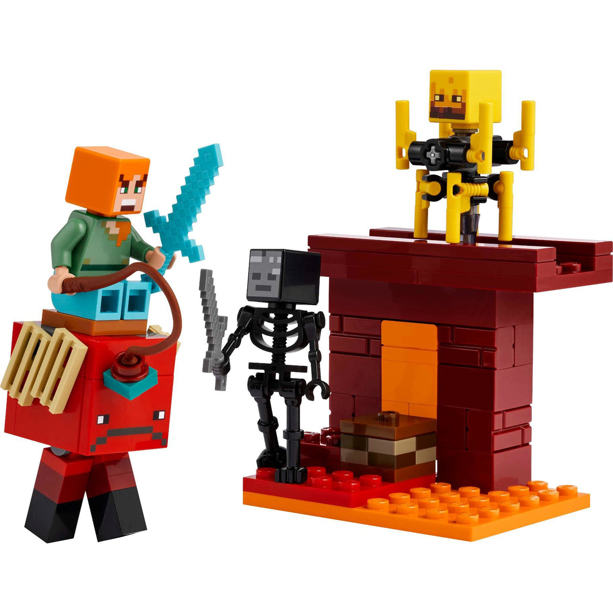 LEGO 21266 Minecraft De lavastrijd in de Nether 2