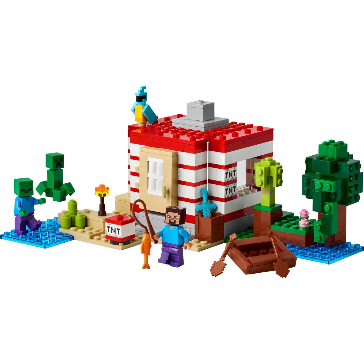 LEGO 21275 Minecraft Het TNT Junglehuis 2