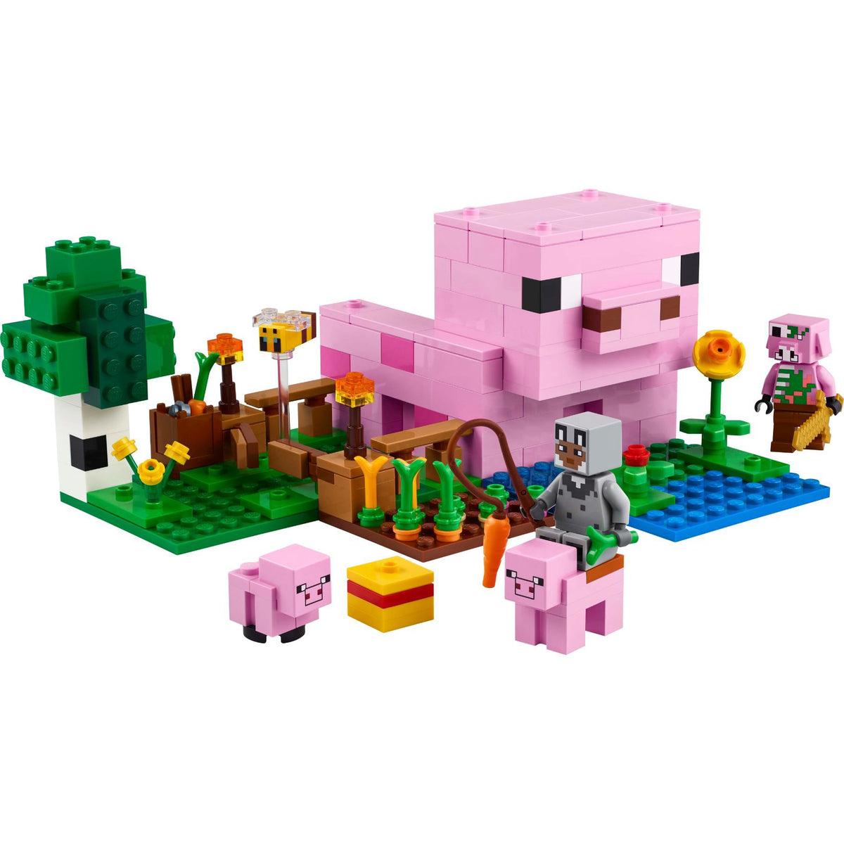 LEGO 21268 Minecraft Het huis van het biggetje 2