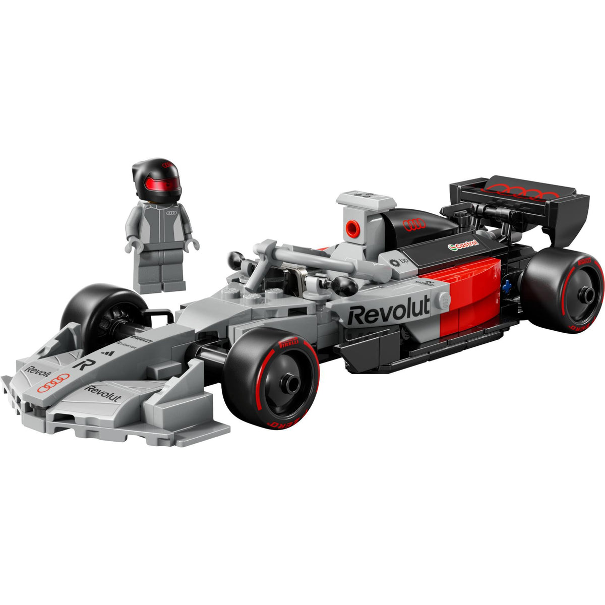 LEGO 77259 Speed Champions Audi Revolut F1® Team R26 racewagen 2