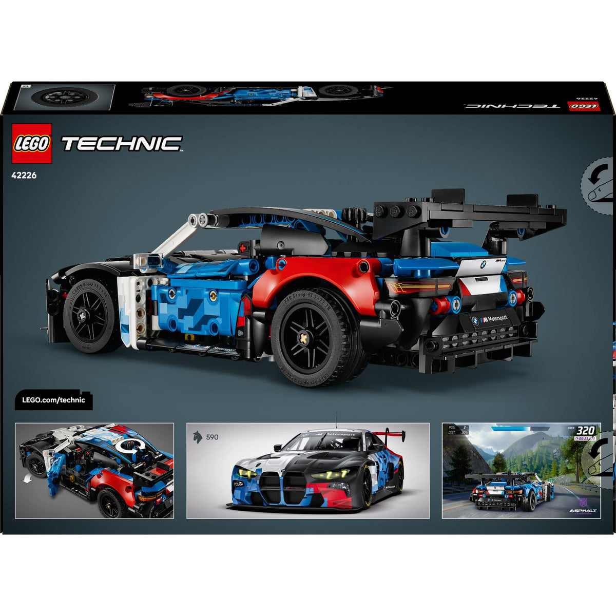 LEGO 42226 Technic Bmw M4 Gt3 Evo Racewagen 3