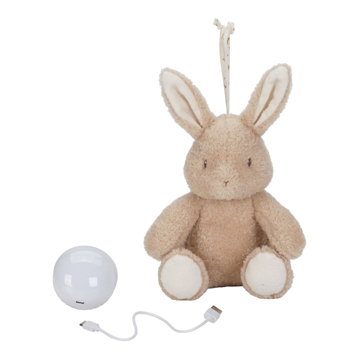 Little Dutch knuffelkonijn licht & geluid