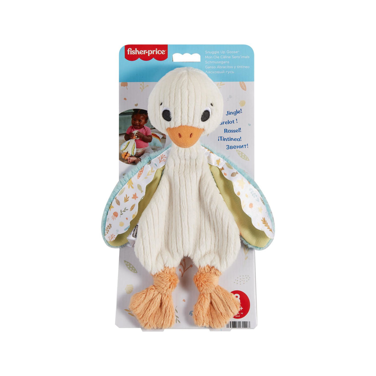 Fisher Price knuffeldoekje gans