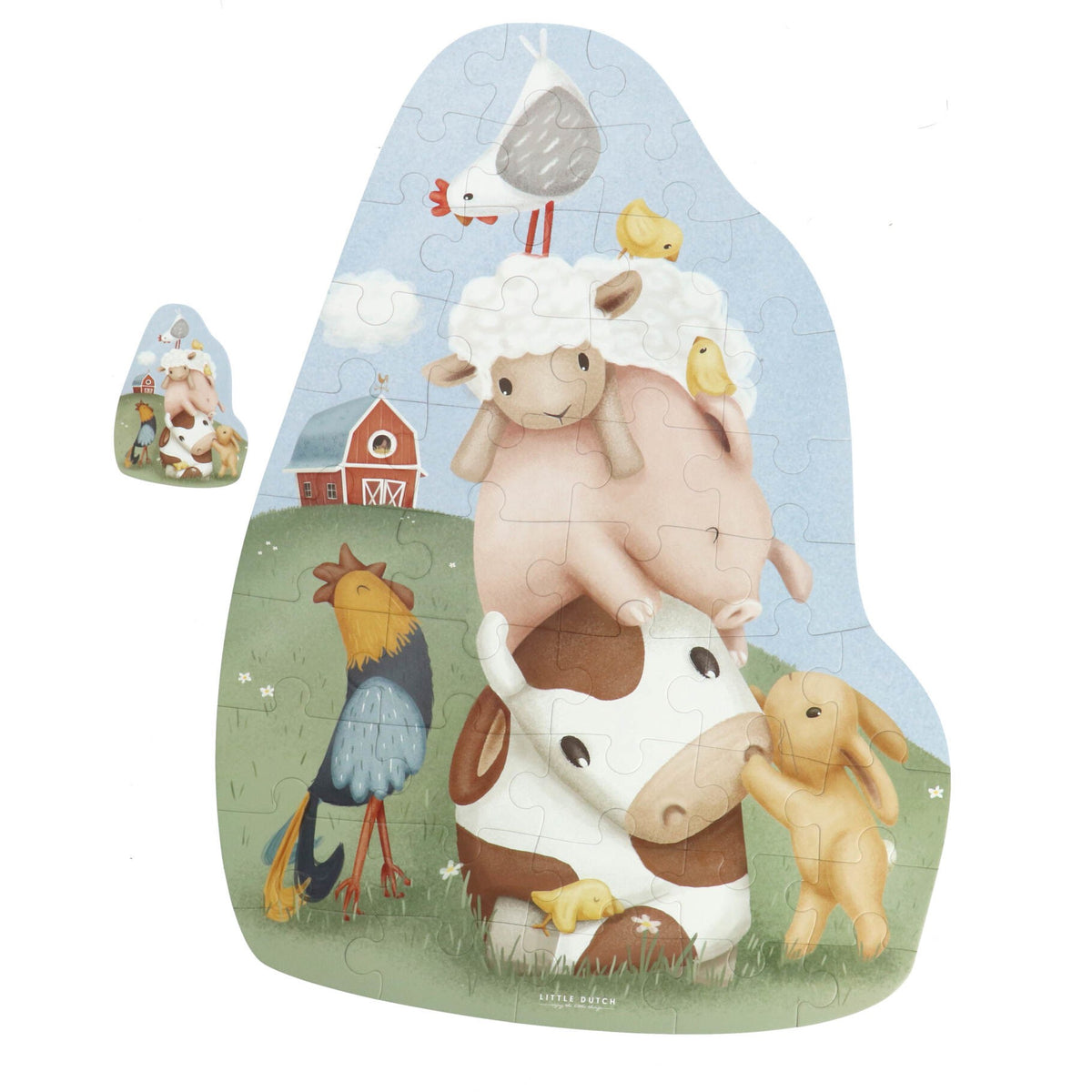 Little dutch Farm Vloerpuzzel 2